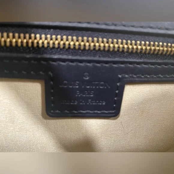 Vintage Louis Vuitton Mini Monogram Josephine GM Navy - Picture 13 of 16